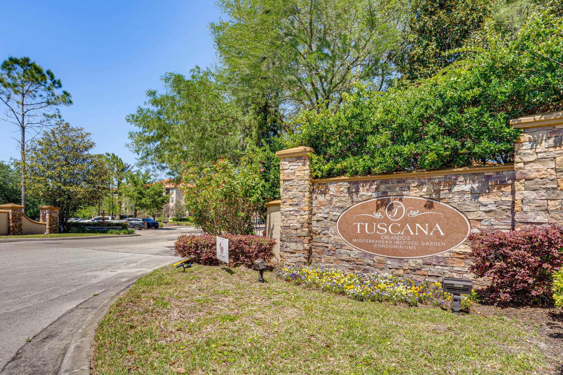 Tuscana Resort entrance